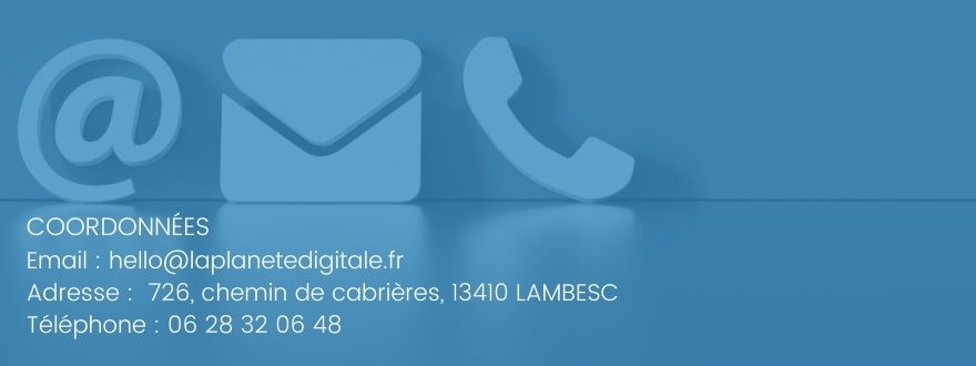 coordonnées agence la planete digitale b